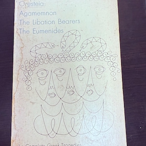 Vintage - Aeschylus I (Oresteia: Agamemnon; The Libation Bearers; The Eumenides), 1973 Paperback | Washington Square Press | 7th Printing