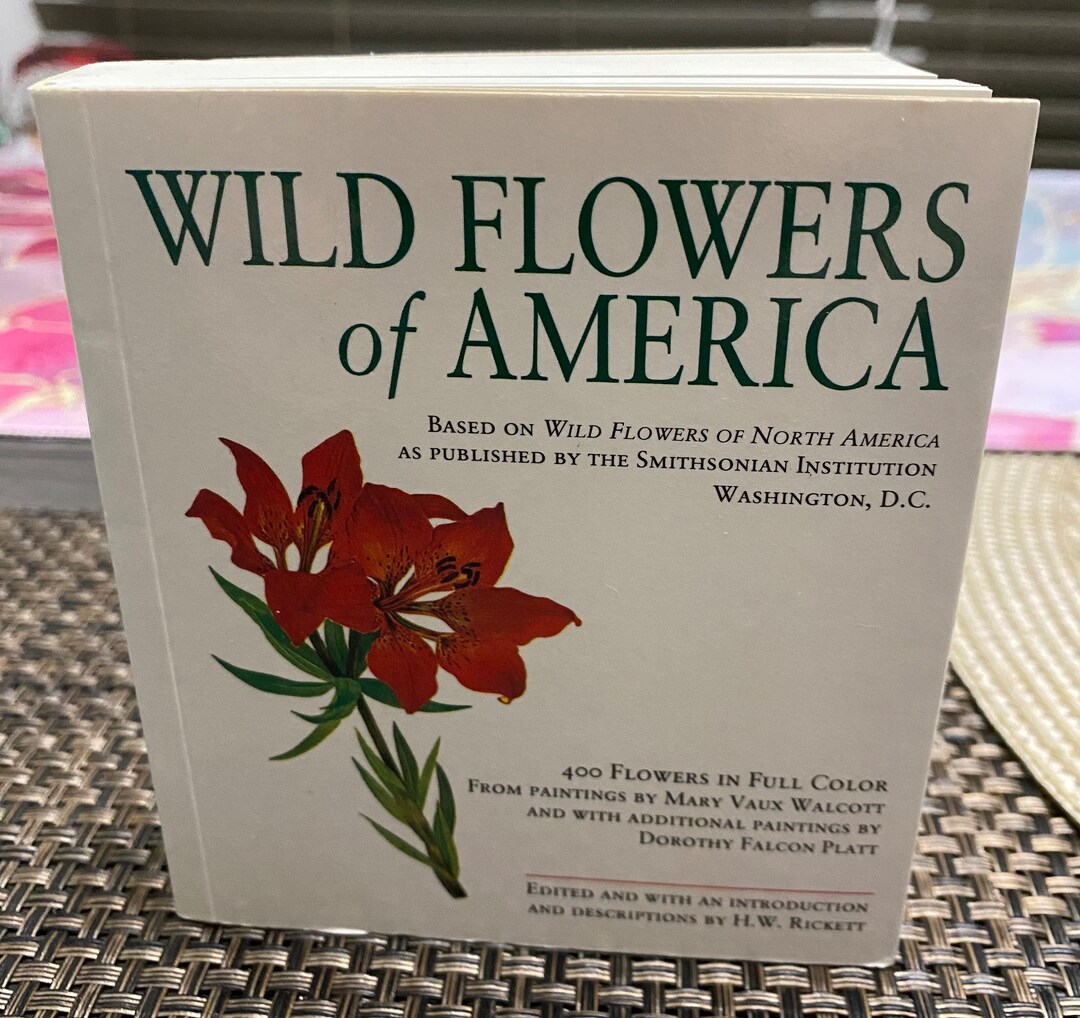Wild Flowers of America Based on Wild Flowers of North Etsy