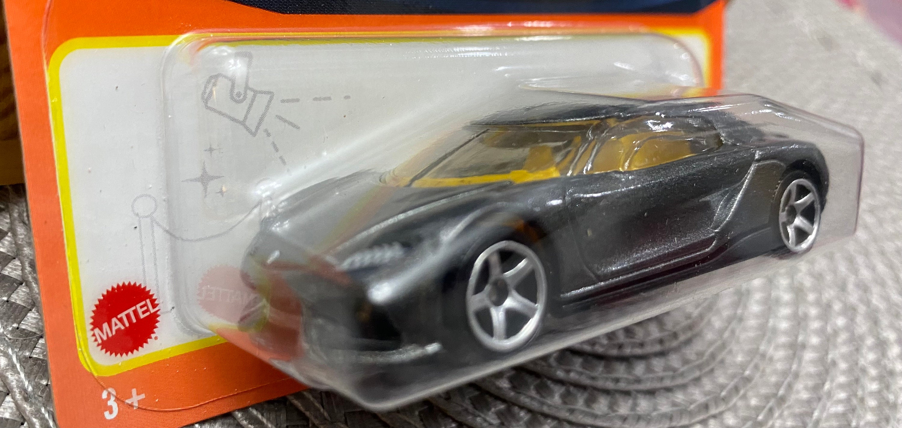 Voiture Jouet Matchbox Métal 2021 Koenigsegg Gemera Gris Foncé 45/100