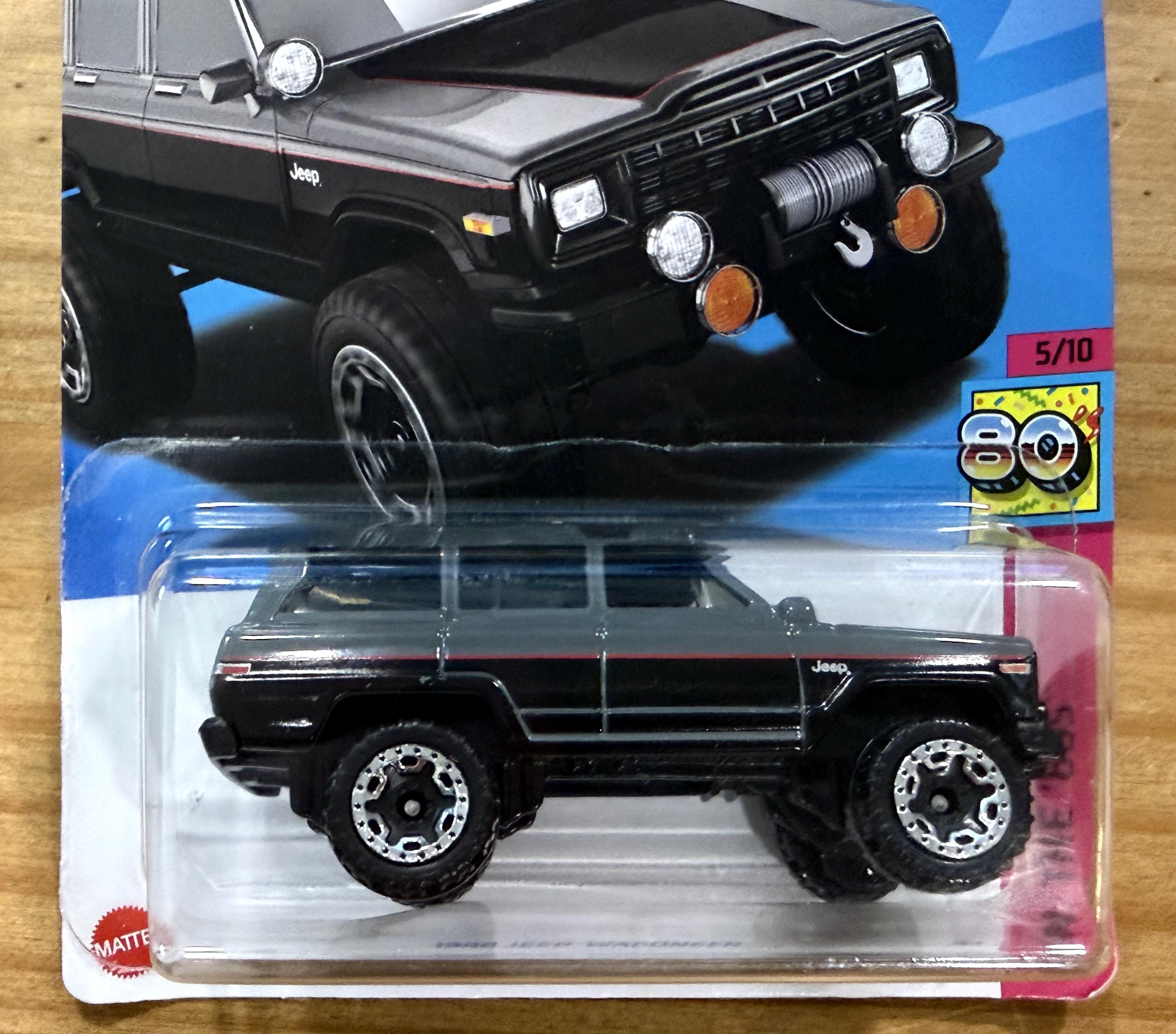 Hot Wheels THE '80s – 1988 Jeep Wagoneer Die-cast Car (5/10