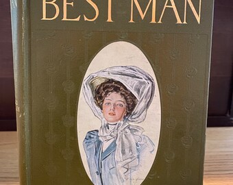 Libro antiguo "El Hombre" - Edición ilustrada de 1907