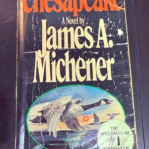 Vintage 1978 Chesalace von James Michener — Klassiker unter den historischen Romanen — Taschenbuch