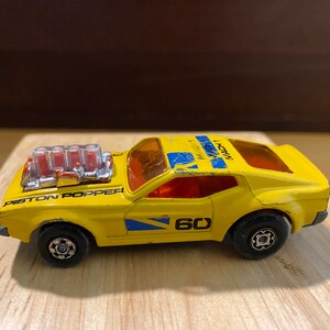 Matchbox- Mustang Piston Popper- Rolamatics- Mach 1, 1973, Made in ...