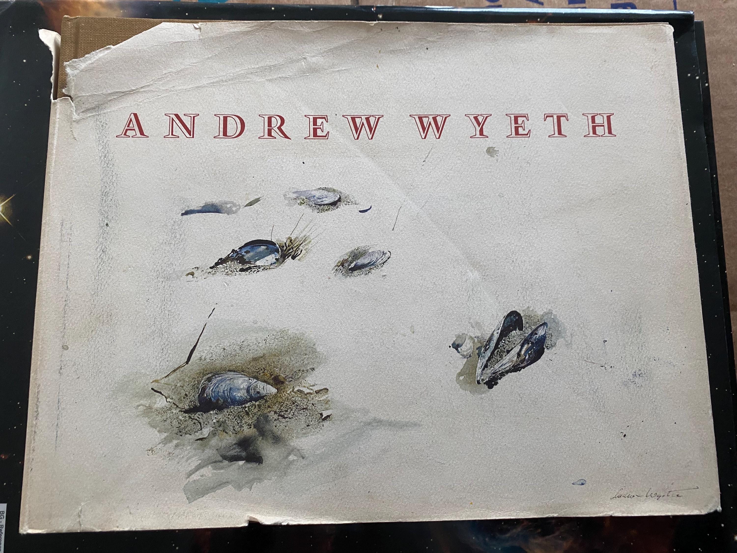 Livre Andrew Wyeth 1970 – Boston Museum – 1ère édition – Illustré, Relié