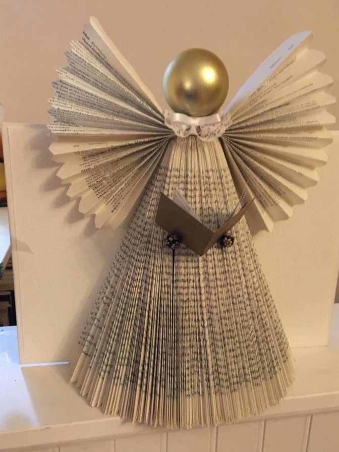 Folded Paper Angel Craft 