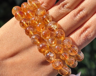 Citrine Bracelet Citrine Jewelry Holiday Gift for Her Holiday Gift for Him