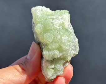 Prehnite Raw Prehnite Rough Stone Prehnite from Morocoo Mineral Crystal Bedroom Decor Living Room Decor Holiday Gift Birthday Gift