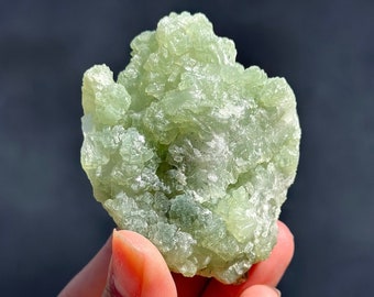 Prehnite Raw Prehnite Rough Stone Prehnite from Morocoo Mineral Crystal Bedroom Decor Living Room Decor Holiday Gift Birthday Gift