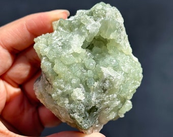 Prehnite Raw Prehnite Rough Stone Prehnite from Morocoo Mineral Crystal Bedroom Decor Living Room Decor Holiday Gift Birthday Gift