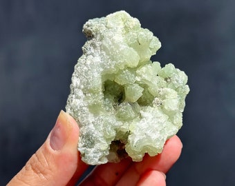 Prehnite Raw Prehnite Rough Stone Prehnite from Morocoo Mineral Crystal Bedroom Decor Living Room Decor Holiday Gift Birthday Gift