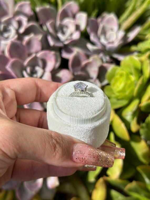 Lavender Moon Quartz Ring ADJUSTABLE Ring LMQ Rin… - image 7