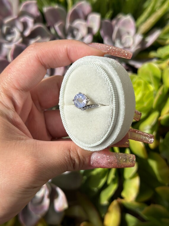 Lavender Moon Quartz Ring ADJUSTABLE Ring LMQ Rin… - image 4