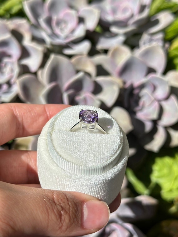 Amethyst Ring HIGH QUALITY Amethyst Ring Amethyst… - image 6