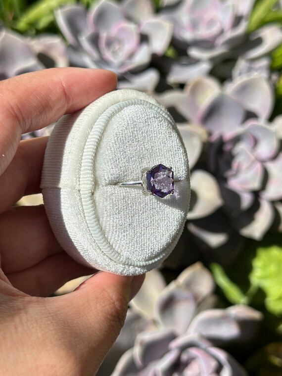 Amethyst Ring HIGH QUALITY Amethyst Ring Amethyst… - image 5
