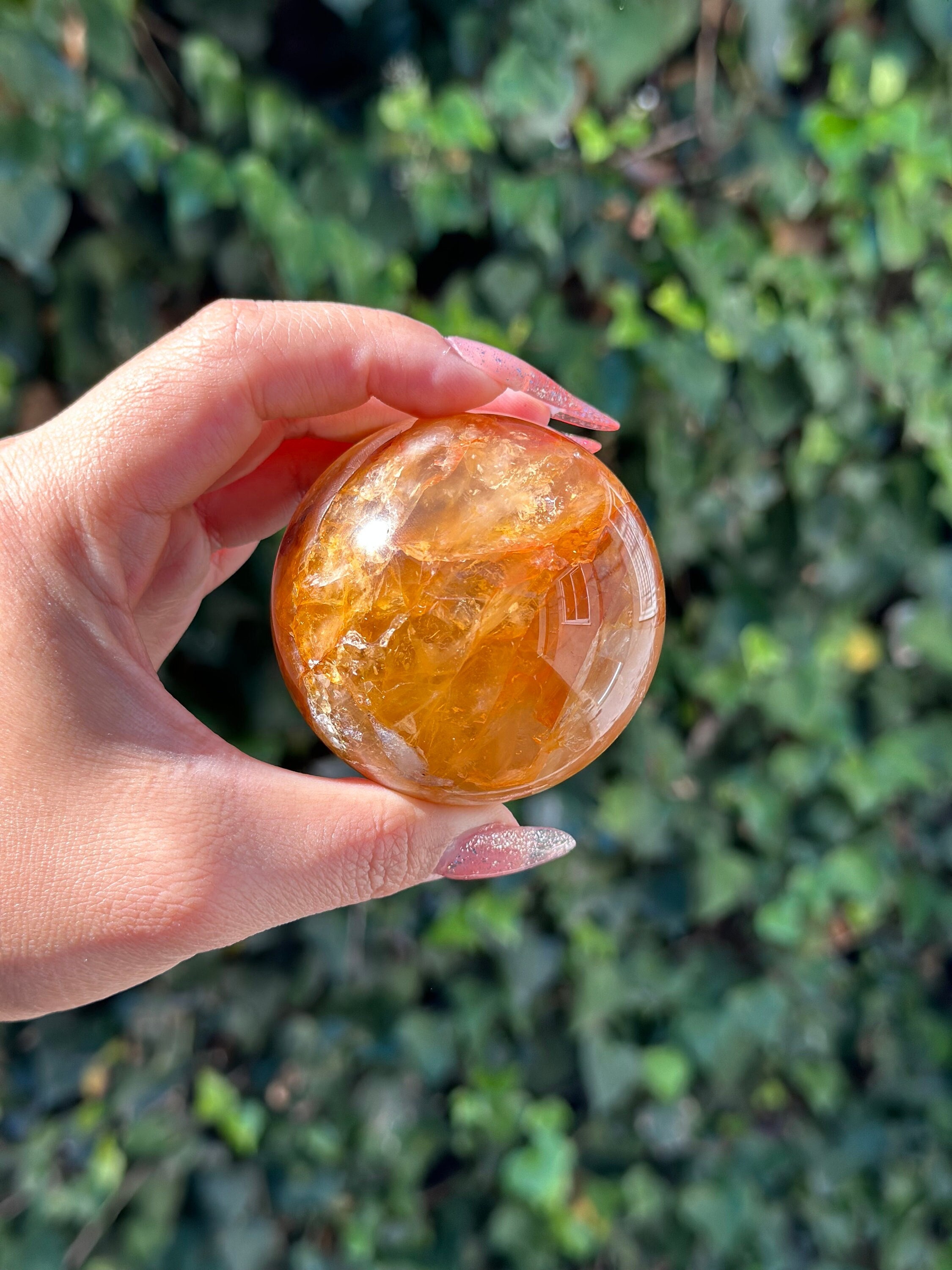Golden Healer Quartz Sphere Golden Healer Quartz Crystal Golden Healer Quartz Sphere Golden Healer Quartz Crystal