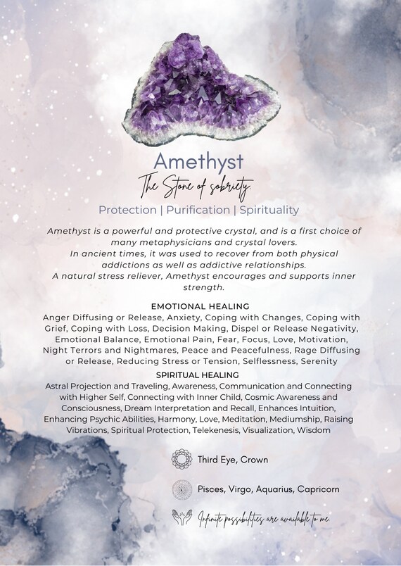 Amethyst Ring HIGH QUALITY Amethyst Ring Amethyst… - image 8