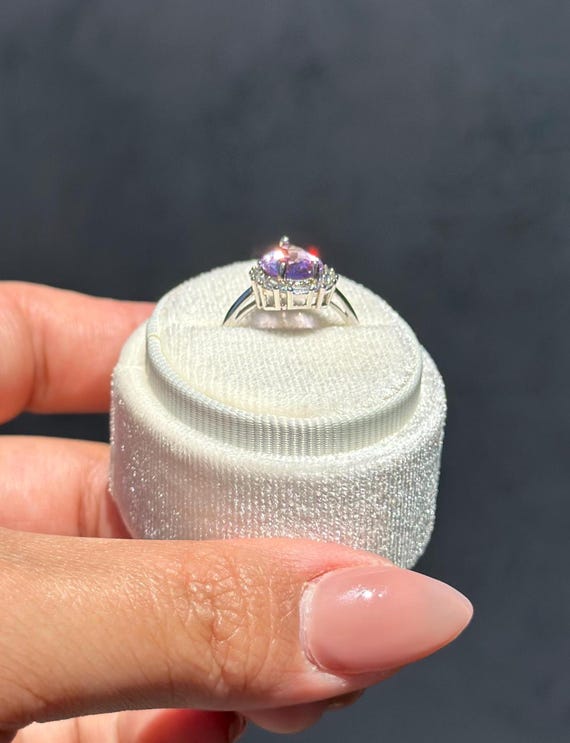 Amethyst Ring HIGH QUALITY Amethyst Ring Amethyst… - image 7