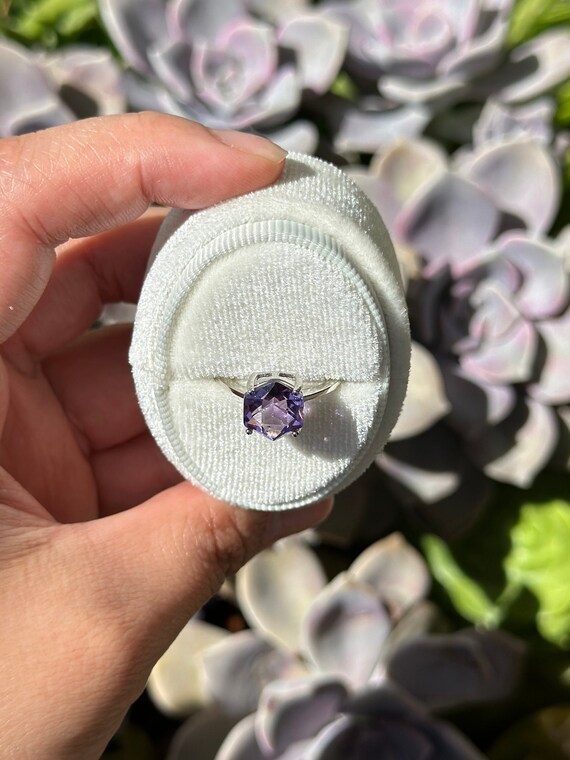Amethyst Ring HIGH QUALITY Amethyst Ring Amethyst… - image 7
