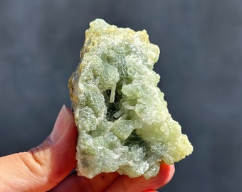 Prehnite Raw Prehnite Rough Stone Prehnite from Morocoo Mineral Crystal Bedroom Decor Living Room Decor Holiday Gift Birthday Gift