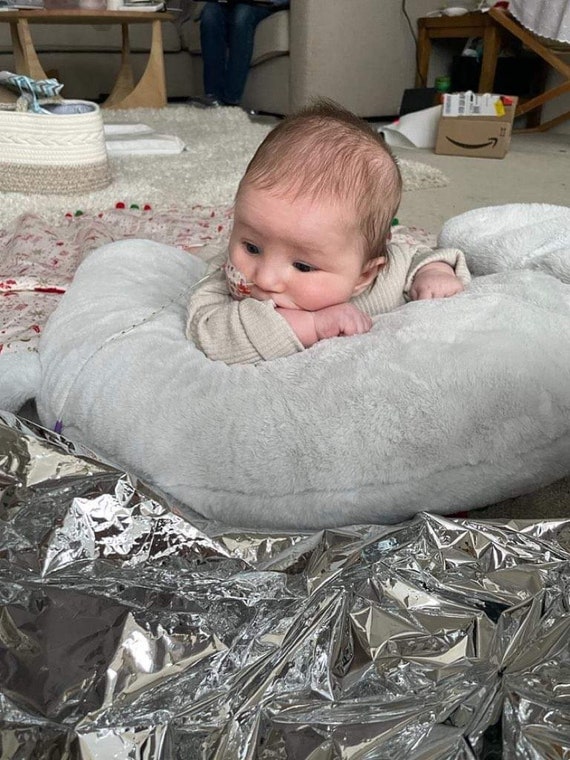 Foil Blanket Baby Sensory Play Tummy Time Emergency Blanket Space Blanket as Seen at Baby Sensory Groups Etsy