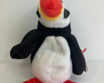 TY Beanie Baby PUFFER The Puffin bird 1997