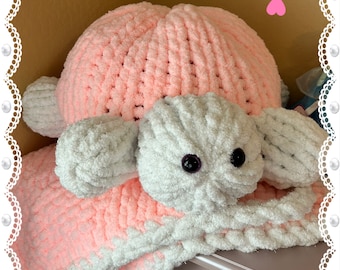 Hand Knit Chunky Turtle | Hand Knit Jumbo Plushie Turtle | Youtube Tutorial Video | Easy to Follow Along Full Tutorial