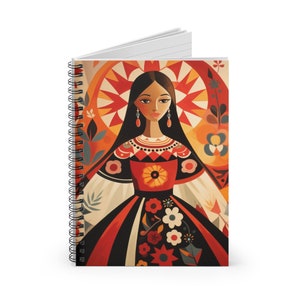 Cahier à spirale Folklore bulgare - Ligne réglée