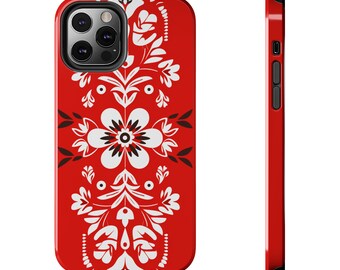 Bulgarian Folklore Design iPhone Case - Phone Case in Traditional Colors