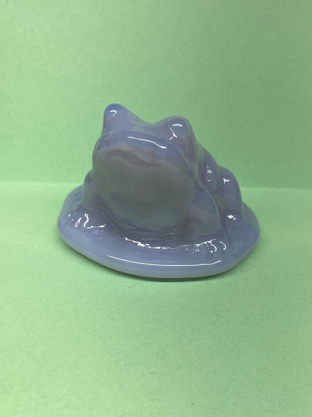 Neodymium/uranium Beautiful Glass Frog Paperweight Etsy