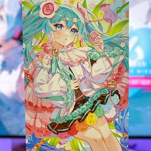 Hatsune Miku Magical Mirai 4"x6" Holographic Mini Print