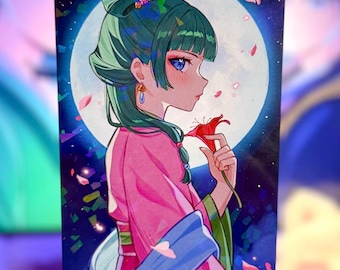 The Apothecary Diaries Maomao 4"x6" Holographic Mini Print