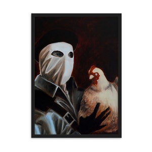 Counter-Strike Separatist with Chicken ArtPrint Aktiv