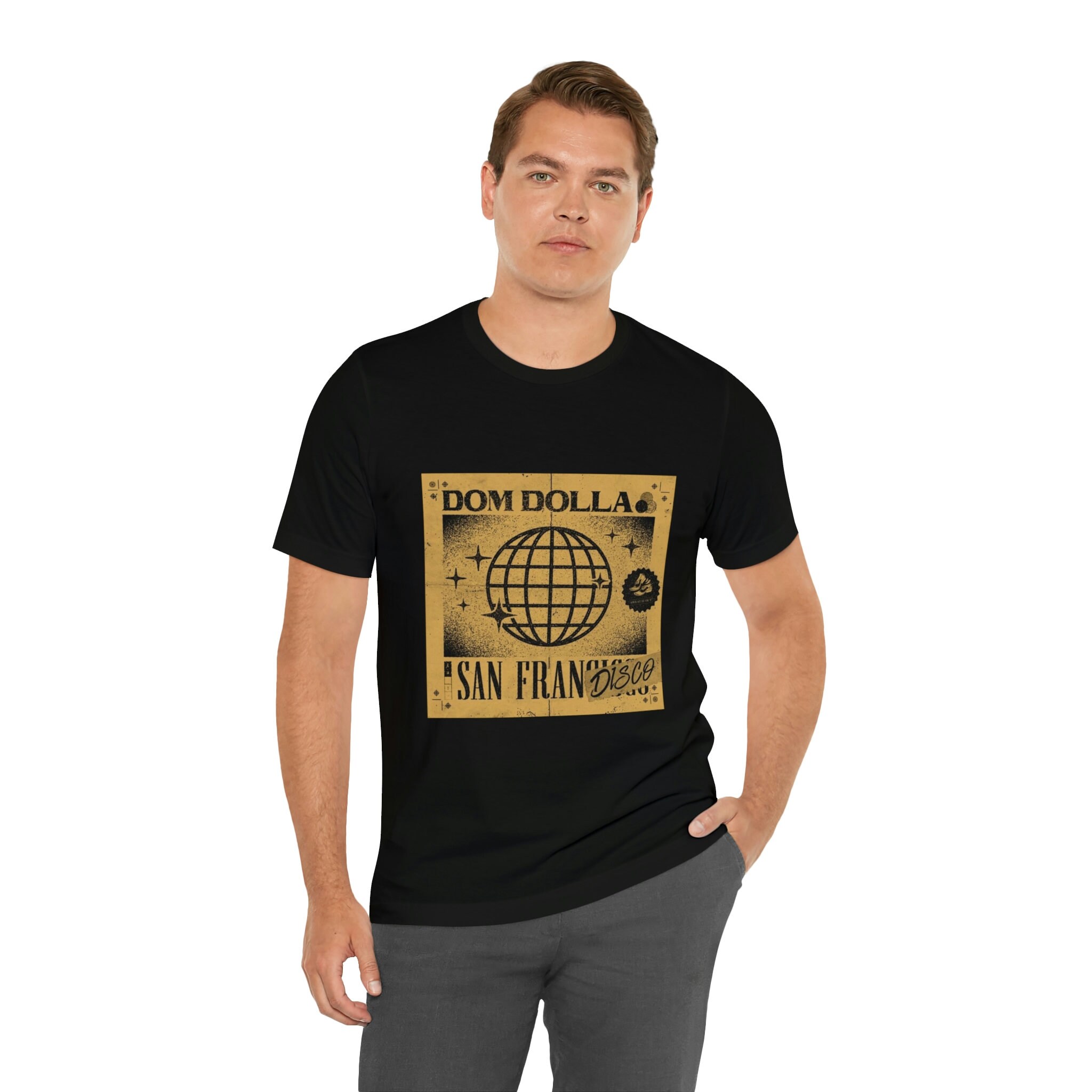 Makaya T-Shirt Homme Musique Dessin Vintage Vinyl Record Cadeau