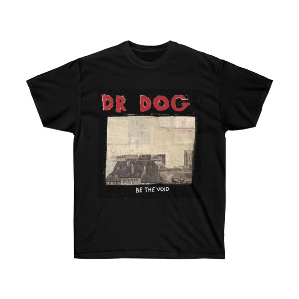 Dr. Dog Vintage Retro Album Be the Void Tee shirt / Band Lovers Music Lover Tee / Music Gift