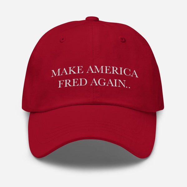 Make America Fred Wieder Hut Fred Wieder Merch Konzert Festival Fred Wieder Geschenk