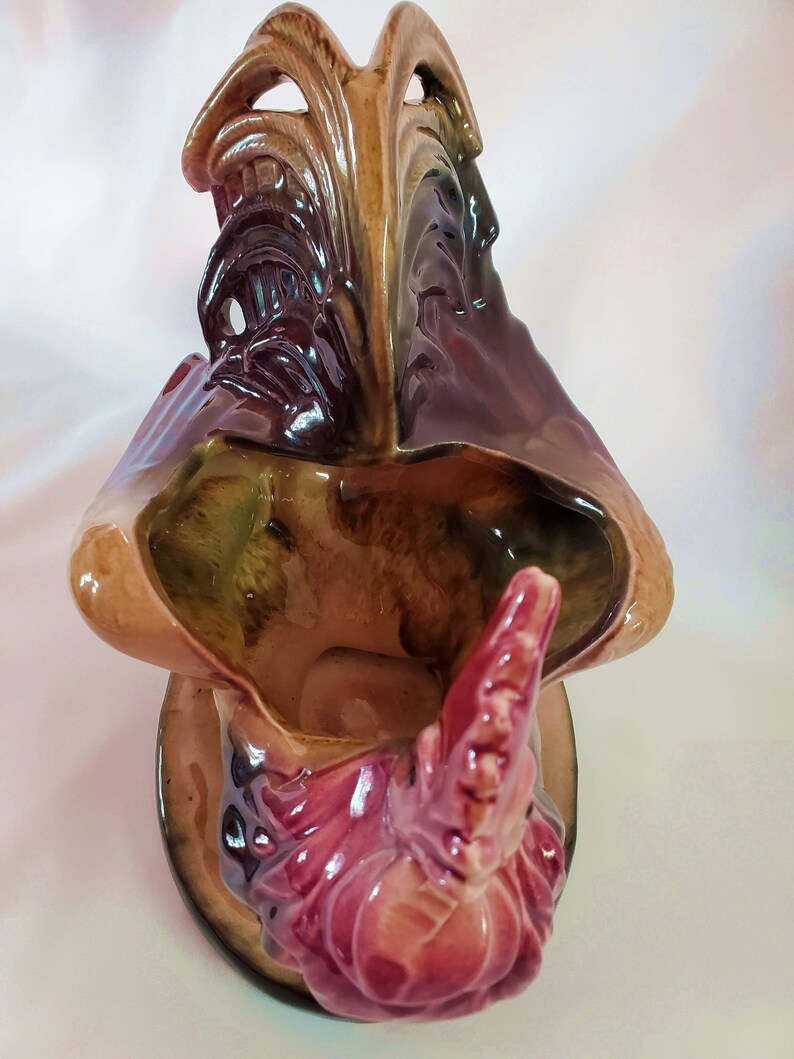 Vintage Hull USA Pottery Bantam Rooster Planter 54 Immaculate Made in