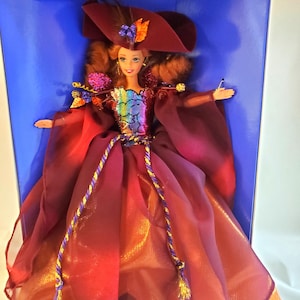 Vintage 1995 Autumn Glory Barbie: Enchanted Seasons Collection, New in Box