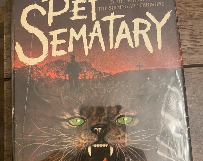 Stephen King Pet Sematary First Edition First Print - Etsy