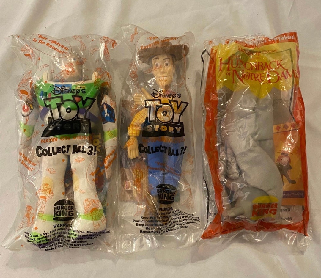 Vintage Burger King Toys Lot of 4 Etsy