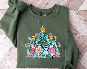 Nutcracker Sweatshirt, Christmas Sweatshirt, Christmas Sweater, Christmas Shirt, Holiday Gift, Christmas Family Shirt, Xmas Shirt