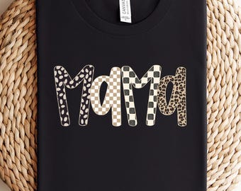 Mama Shirt, Cute Floral Mom T-Shirt, Gift for New Moms, Mama Sweater, Floral Girly Shirt, Mother's Day Gift, Mom Shirt