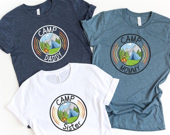 Camp Familie Shirt, Benutzerdefinierte Camp Shirt, Lager Shirt, Lager Sweatshirt, Benutzerdefinierte Camper Shirt, Freunde Camping Shirt, Familien Camping Urlaub