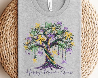 Happy Mardi Gras Shirt, Mardi Gras Sweatshirt, Louisana Shirt, Mardi Gras Carnival, Mardi Gras, Fleur de Lis Tee, Carnival Shirt