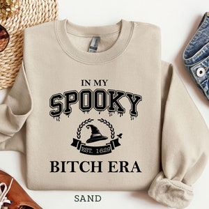 Spooky B**** Era Shirt, Halloween Shirt, Spooky Shirt, Halloween  Sweatshirt, Fall Shirt, Monster Shirt, Cute Halloween Shirt, Halloween