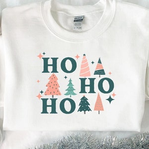 Ho Ho Ho Sweater, Christmas Shirt, Christmas Sweater, Red Green White Christmas Kids, Baby, Santa Shirt, Holiday Sweater, Cute Christmas
