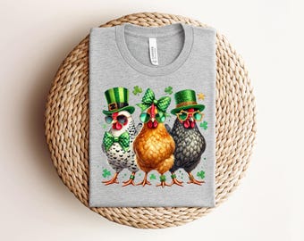 St Patrick;s Chick Shirt, St Patrick's Day Shirt, St Patrick's Sweatshirt, Irish Shirt, Green St Patrick's Shirt, Saint Patricks Day,