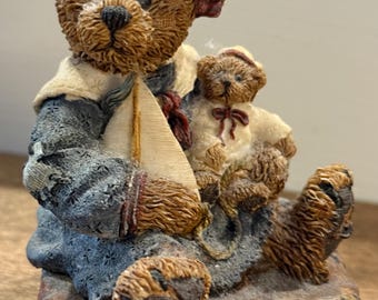 COOKIE JAR * Boyd's Bear, Bear on a Suitcase, Boyd's Collection