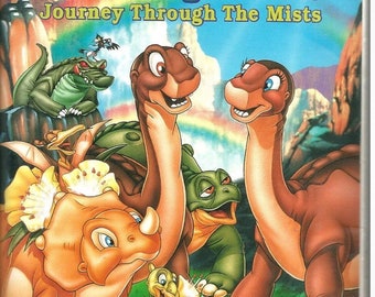 The Land Before Time IV: Journey Through the Mists VHS 1996 Animated Adventure Clamshell Case