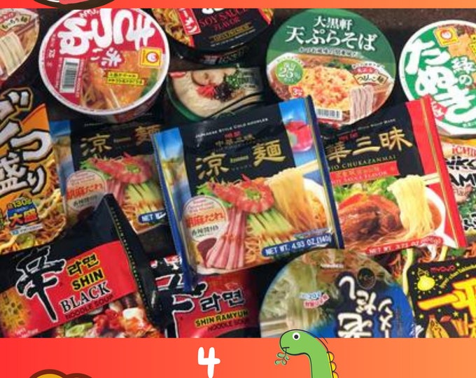 Japanese Ramen & Soup Loot Box || Mystery Box