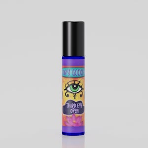 Third Eye Open, Intuition Oil, Spiritual Oil, Third Eye Activation Oil, Psychic Eye Oil